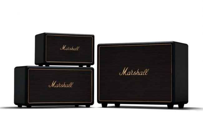 Marshall má tri nové reproduktory s podporou AirPlay